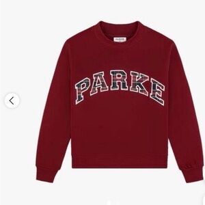 LIMITED EDITION Parke Burgundy Sweatshirt